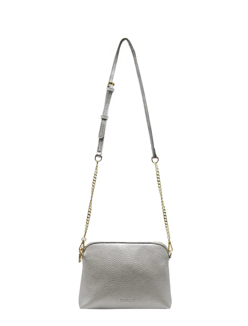 Hudson Cross Body Bag Silver