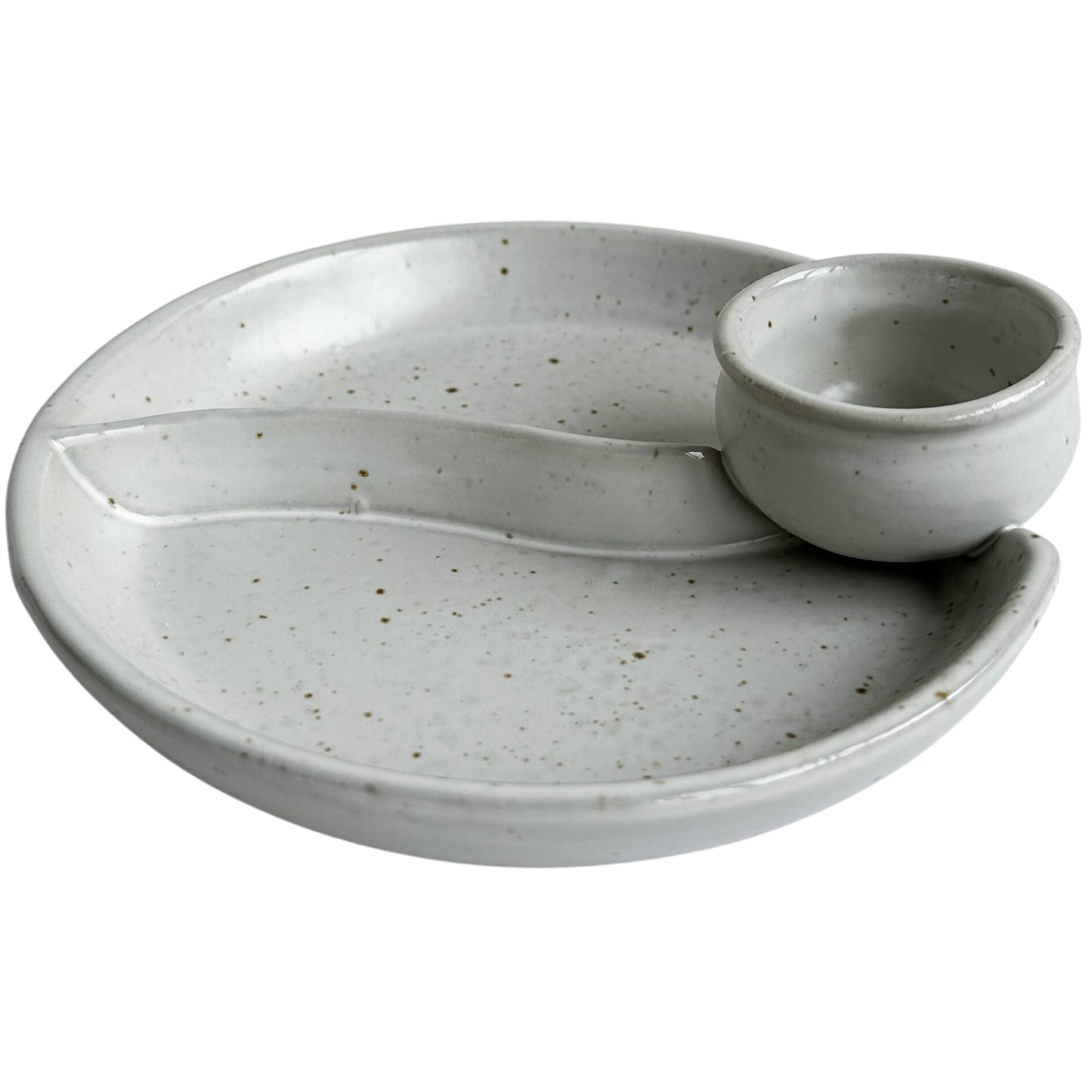 Ivory Ceramic Olive Dish