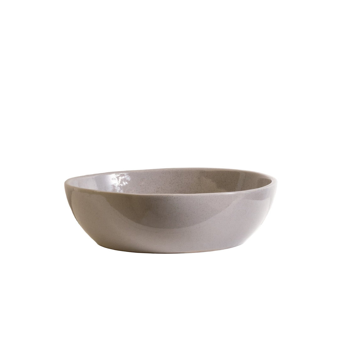Glazed stoneware Serving Bowl - Dove Blue