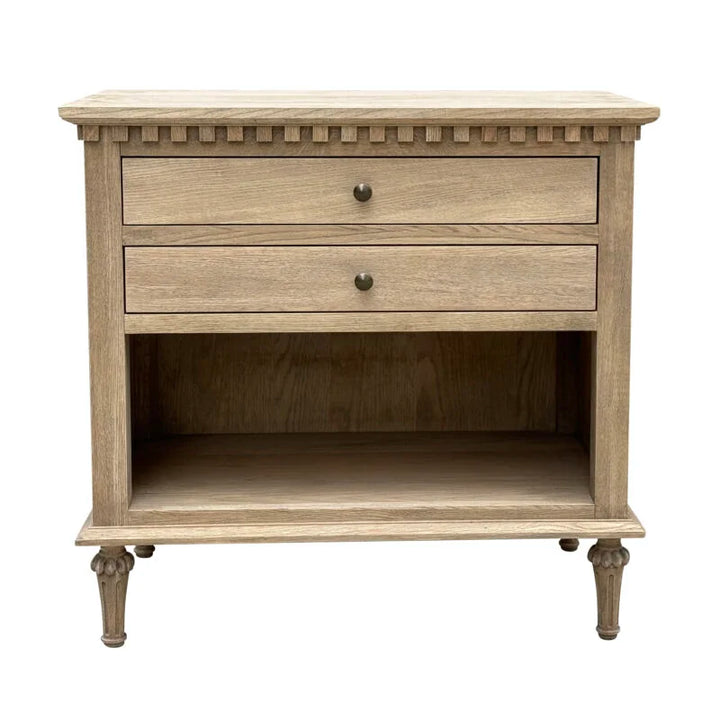 Maison Side - Large - Weathered Oak - two draw