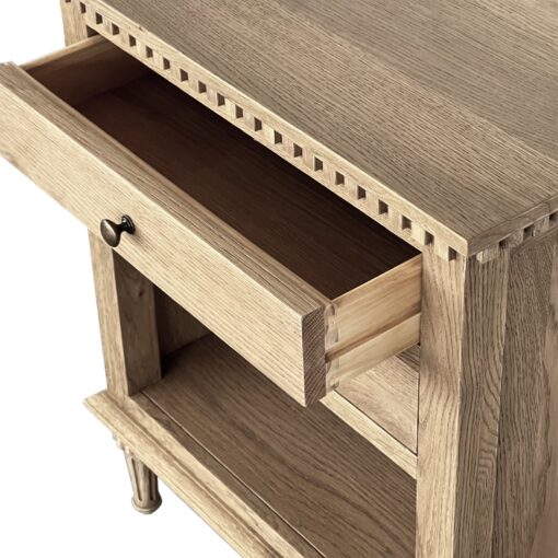 Maison Side Table - Medium - Weathered Oak