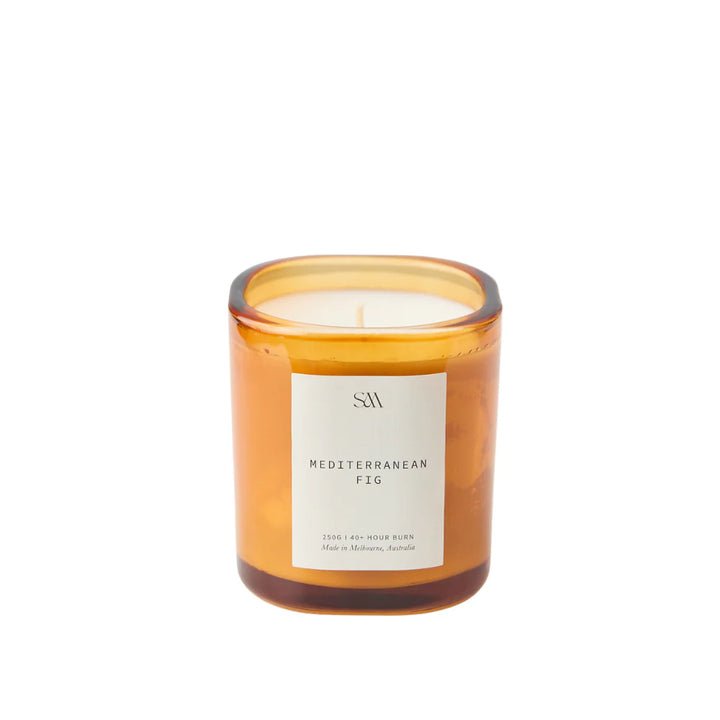 scented soy and coconut candle - Mediterranean fig