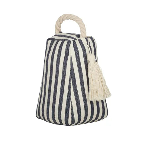 Navy Stripe Door Stop