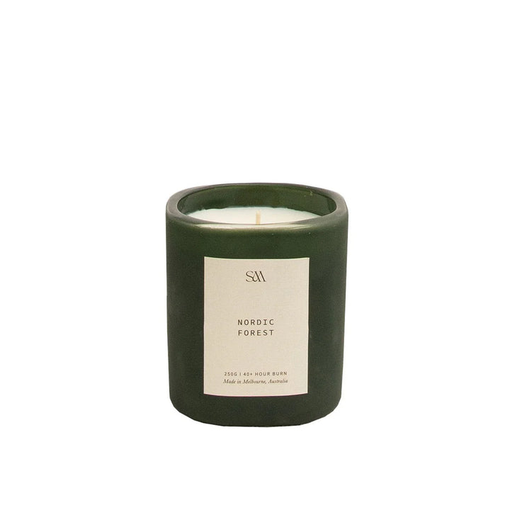 scented soy and coconut candle - Nordic Forest