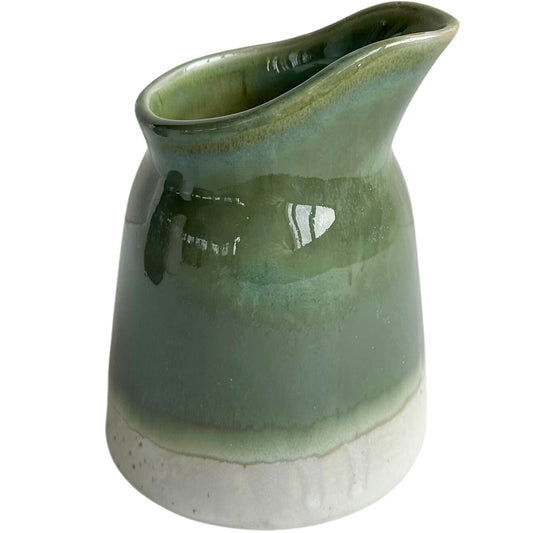 Olive Ceramic Sauce Jug