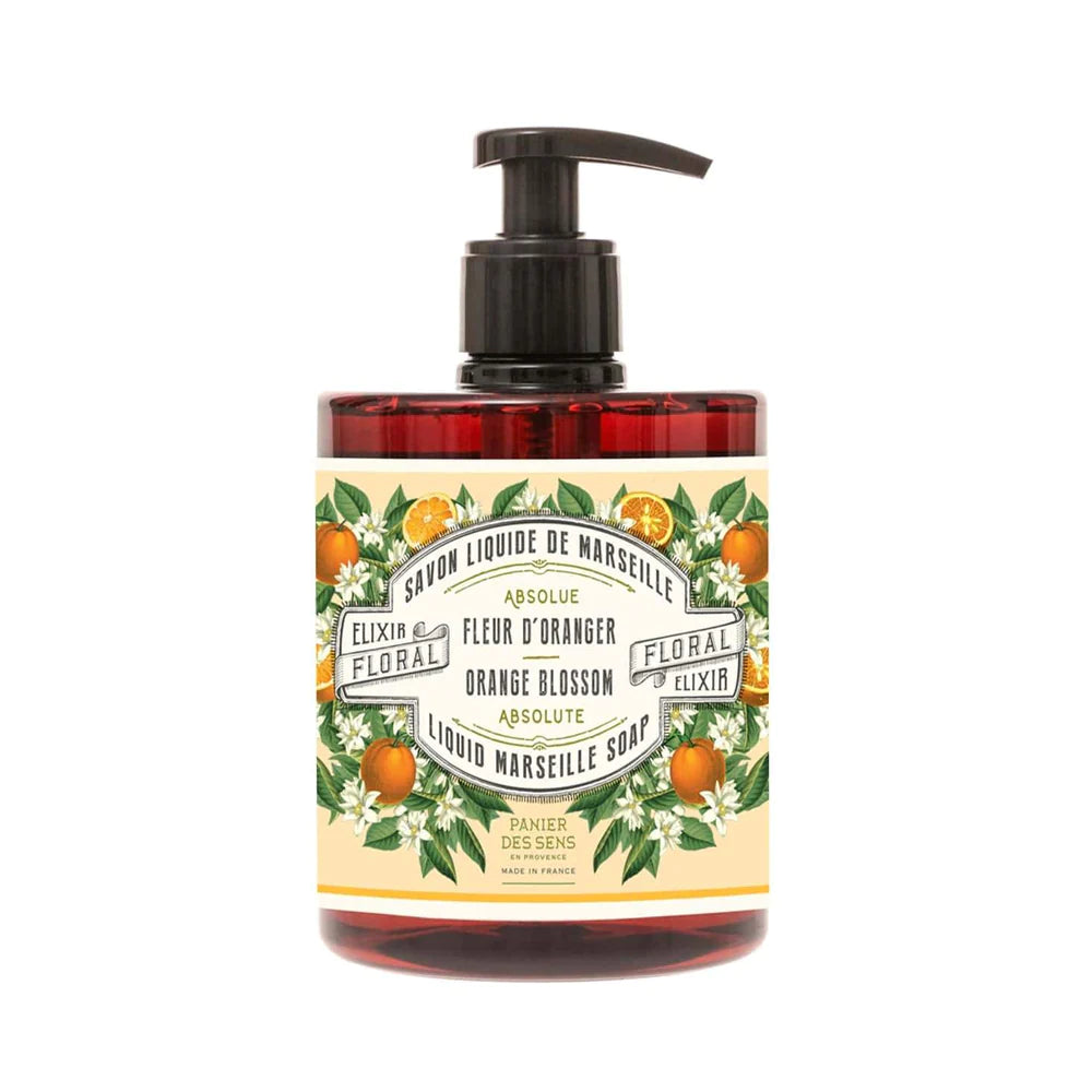 Panier des Sens Orange Blossom Marseille Liquid Soap