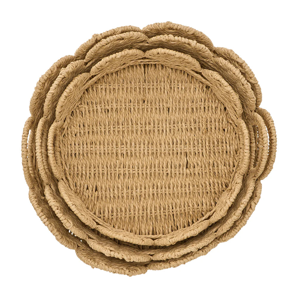 Papier Woven Tray Set