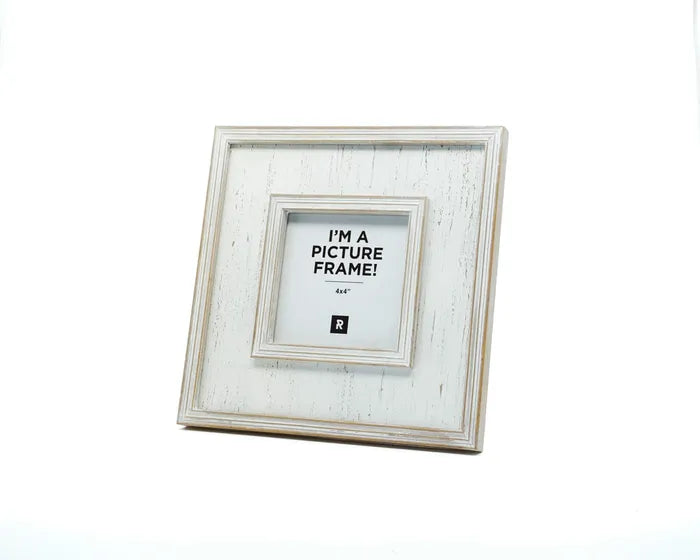 Picture Frame - Rustic White