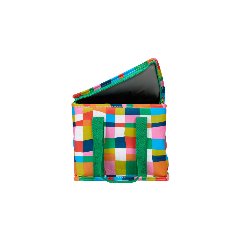 Rainbow Weave Mini Insulated Tote