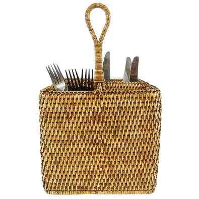 Rattan Table Caddy