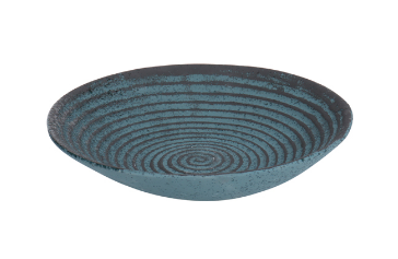 Steel Blue Stone Bowl - Large