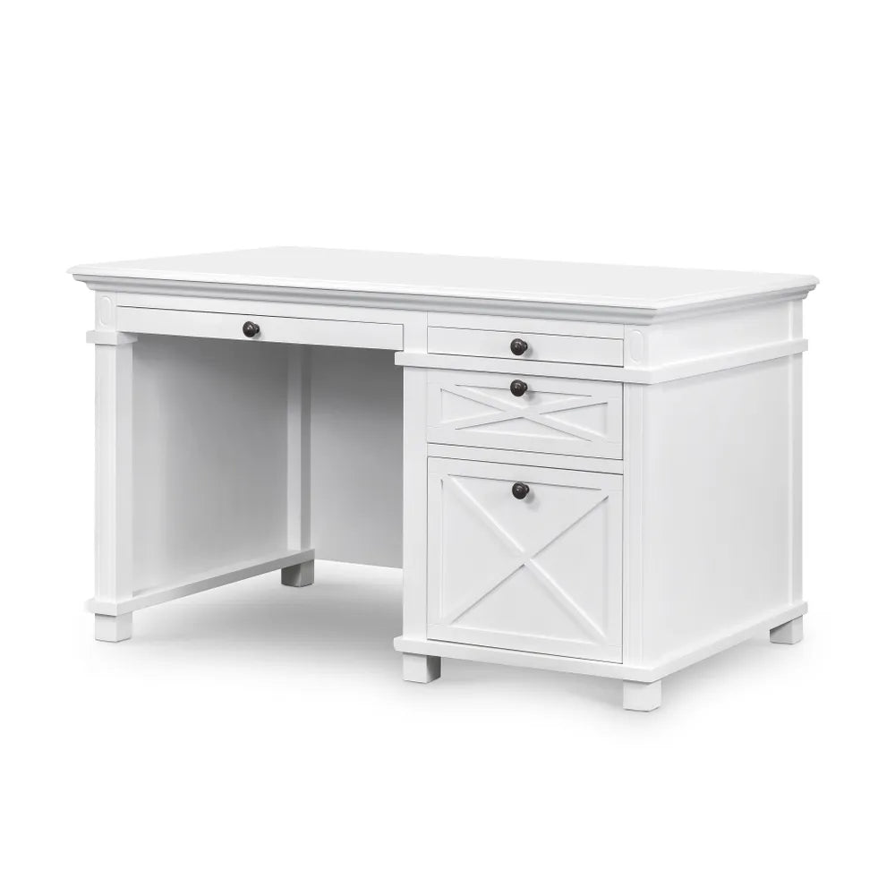 Sorrento Hamptons Desk - White