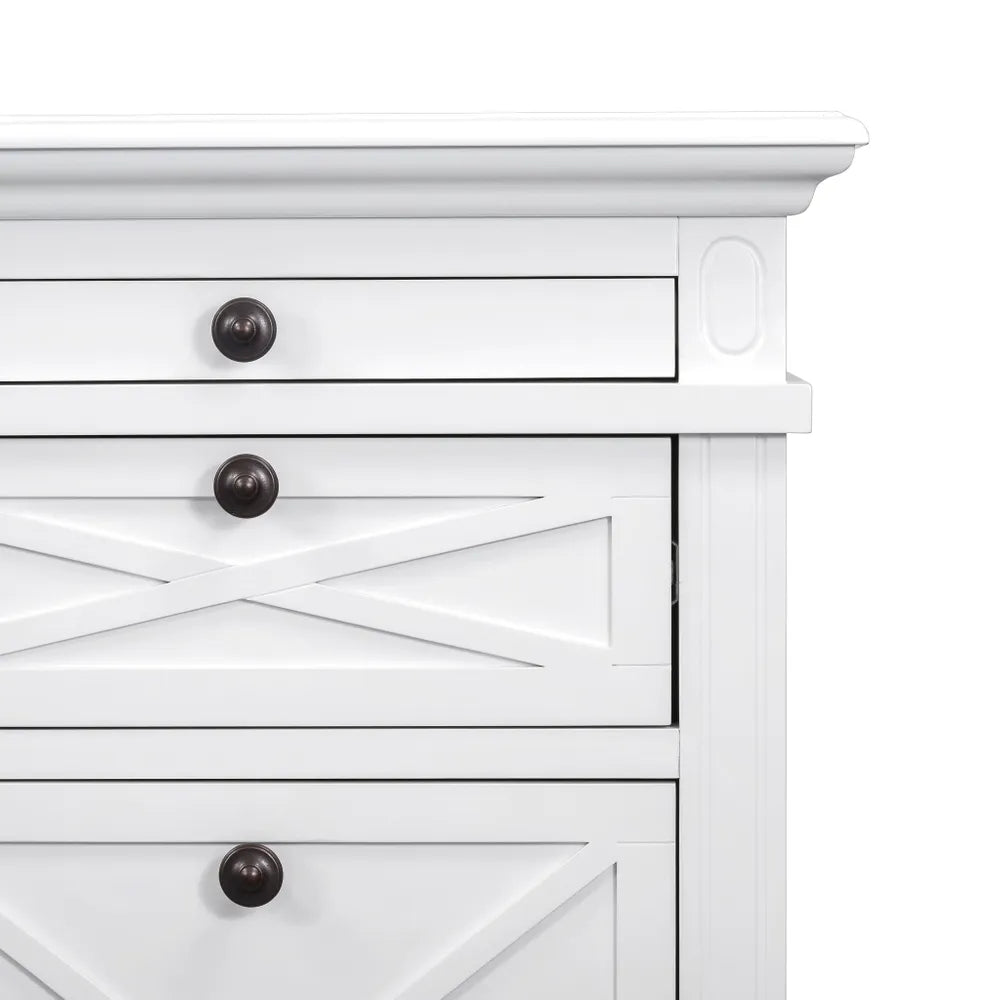 Sorrento Hamptons Desk - White