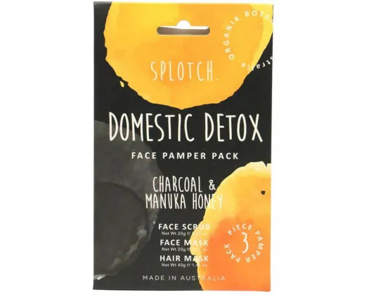 Splotch Pamper Pack - Charcoal & Manuka Honey