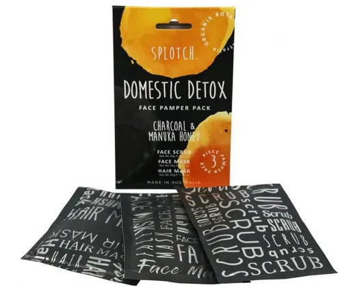 Splotch Pamper Pack - Charcoal & Manuka Honey