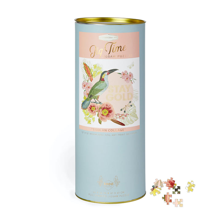 Toucan Collage Jigsaw Puzzle