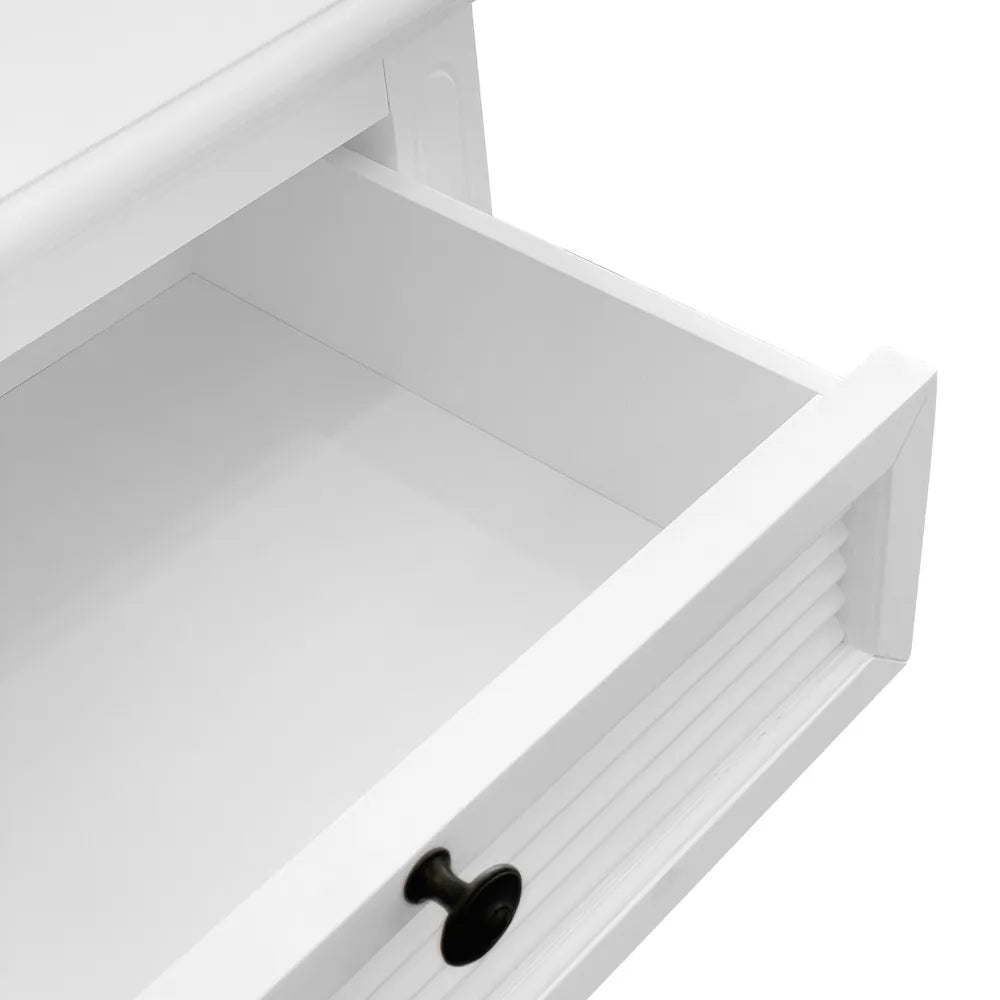 West Beach Bedside - White