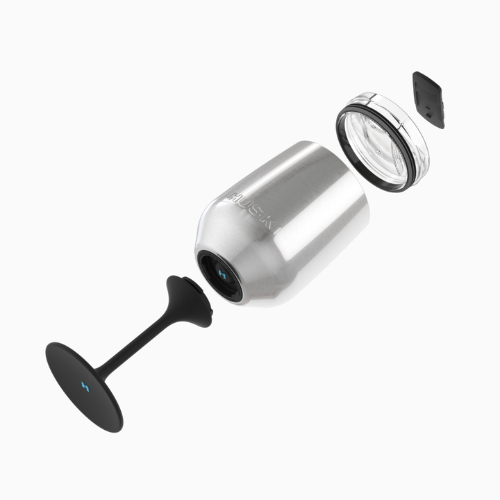 Huski Wine Tumbler 2.0 - Black