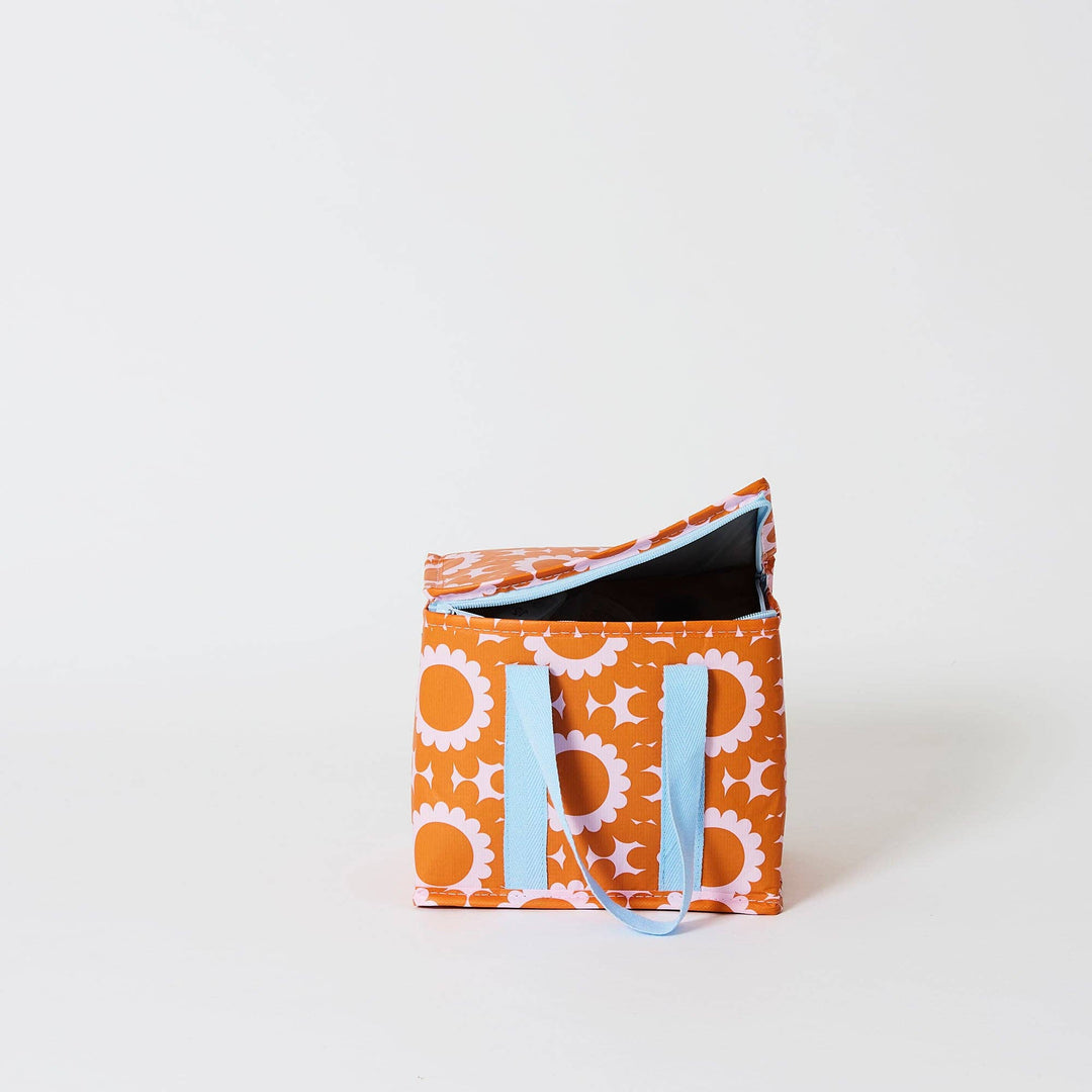 Geo Floral Mini Insulated Tote