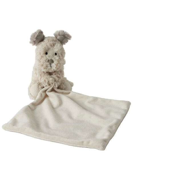 Scruff baby comforter – soft cuddly toy for newborns, available at Hamptons Avenue