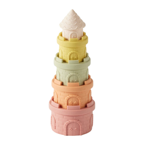 eco friendly - castle stacker - perfect for babies, available now at Hamptons Avenue