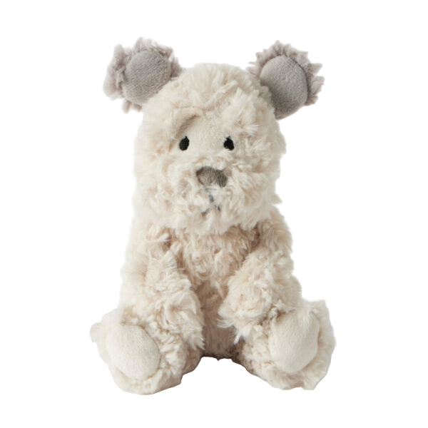 teddy baby rattle - ideal for newborns, available at Hamptons Avenue