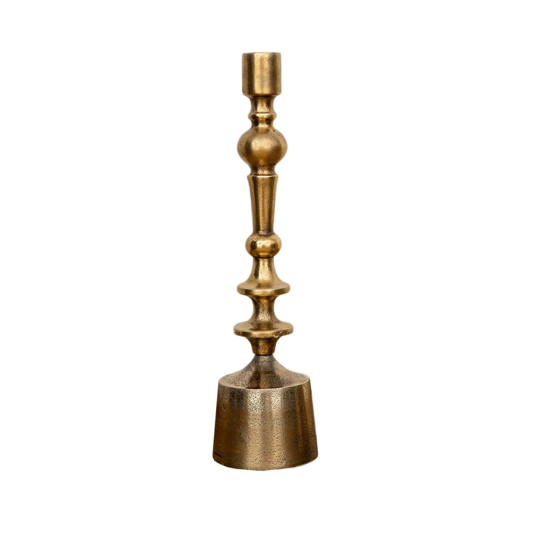 334cm brass antique finish candle holder, unique design