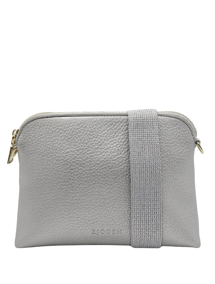 Zjoosh Hudson Cross Body Bag Silver