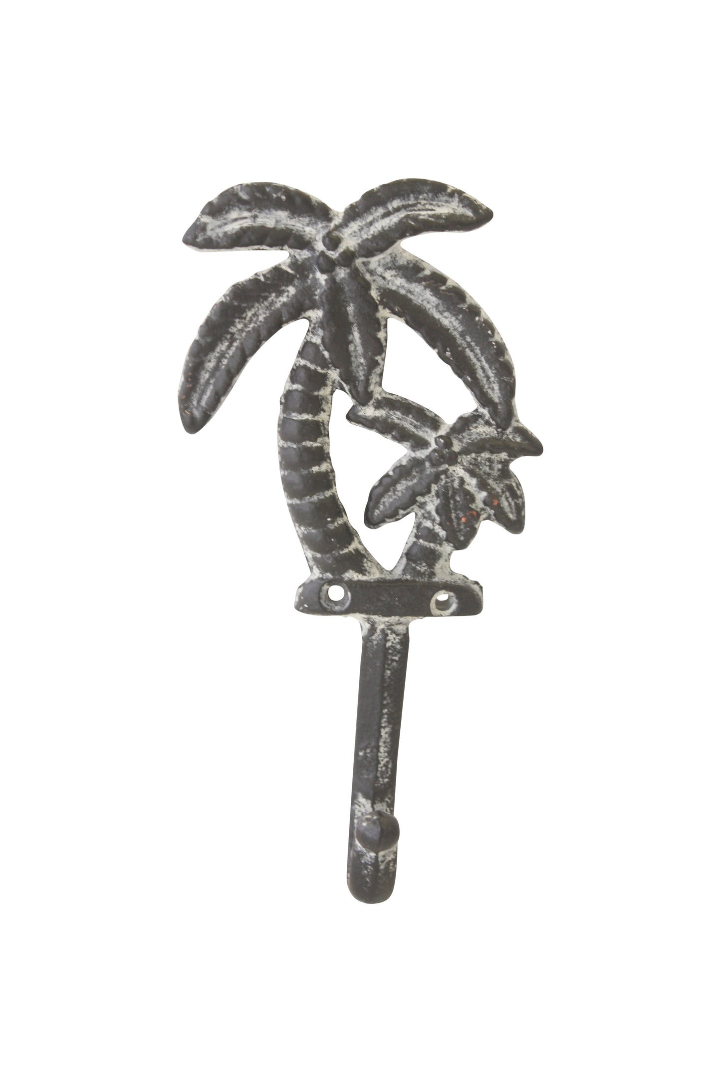 Palm Tree Metal Wall Hook - Dark Blue