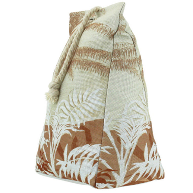 Doorstop - Fabric With Rope Handle auburn palms