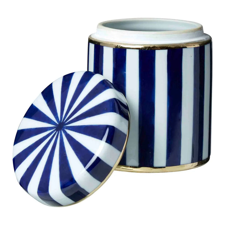 Avenues Striped Jar - Small