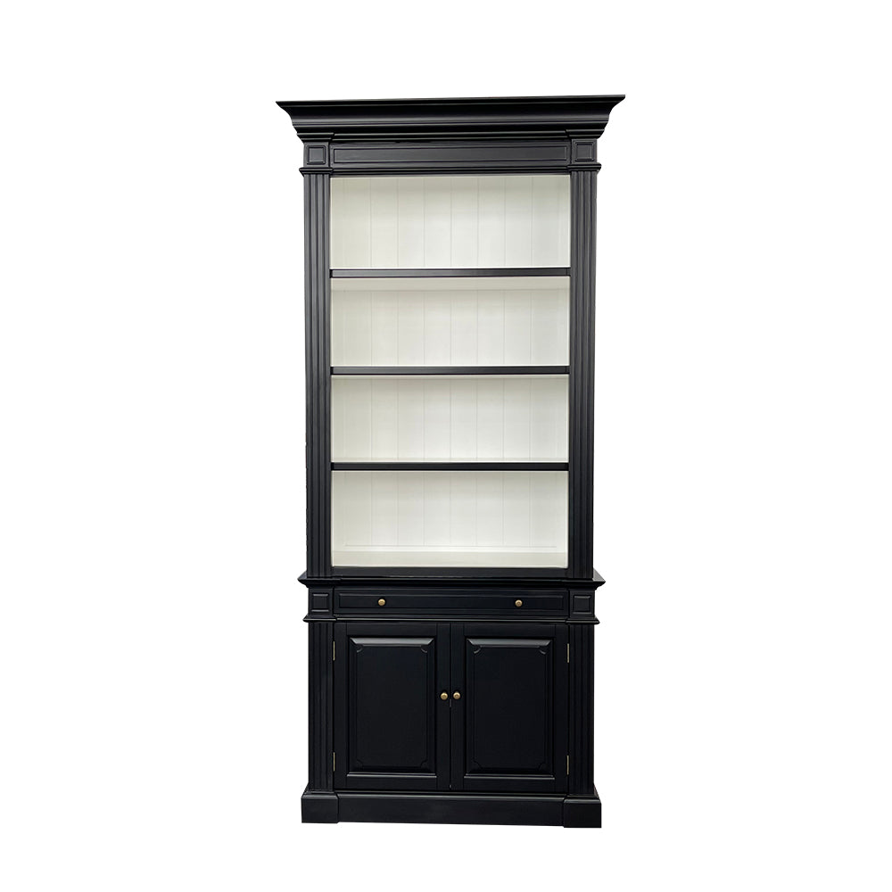 Bookcase One Bay - No Ladder - Various Finishes Available