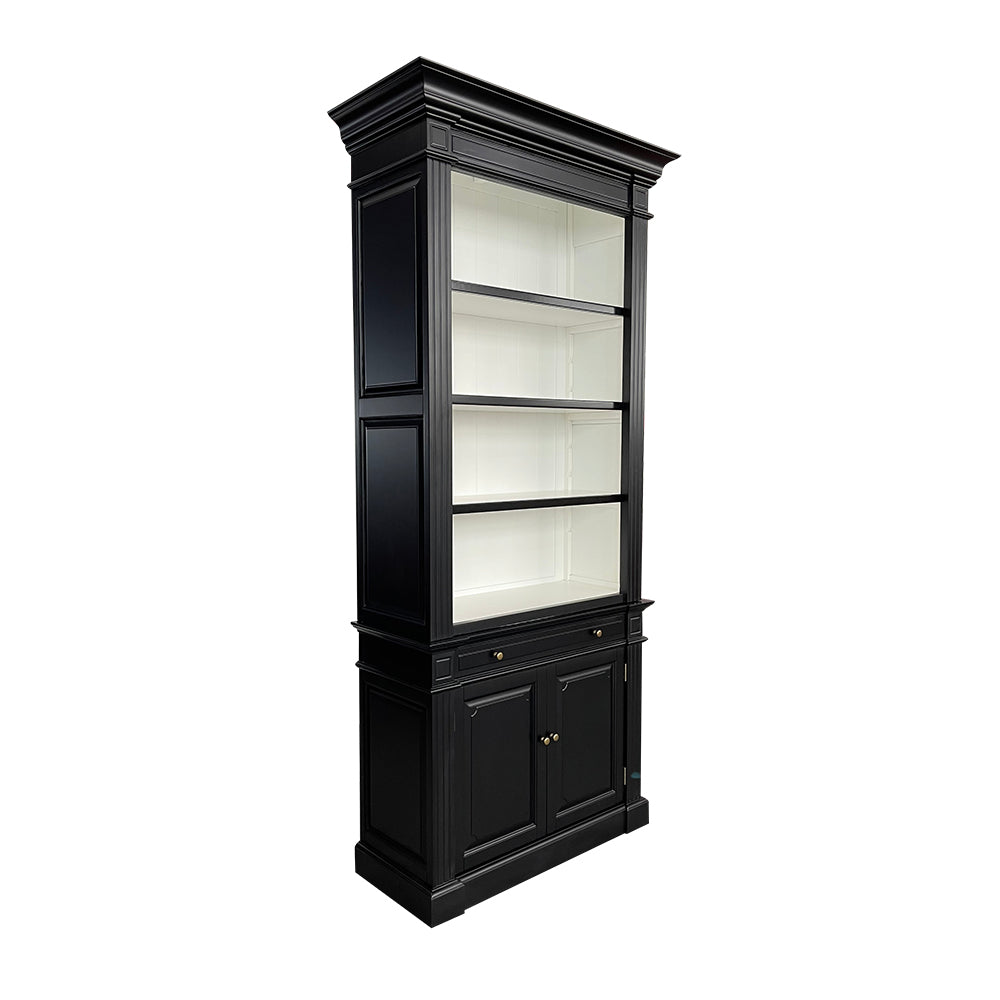 Bookcase One Bay - No Ladder - Various Finishes Available