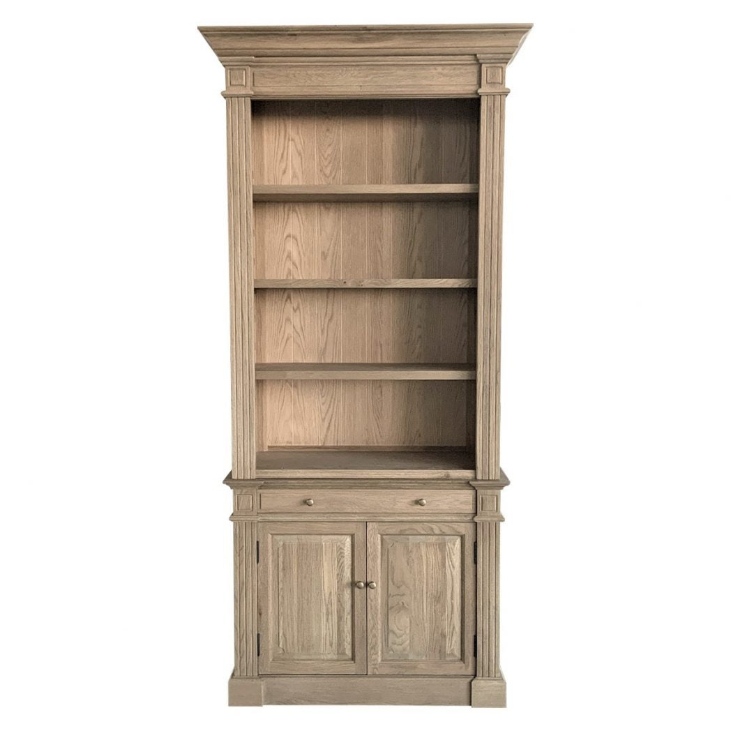 Bookcase One Bay - No Ladder - Various Finishes Available