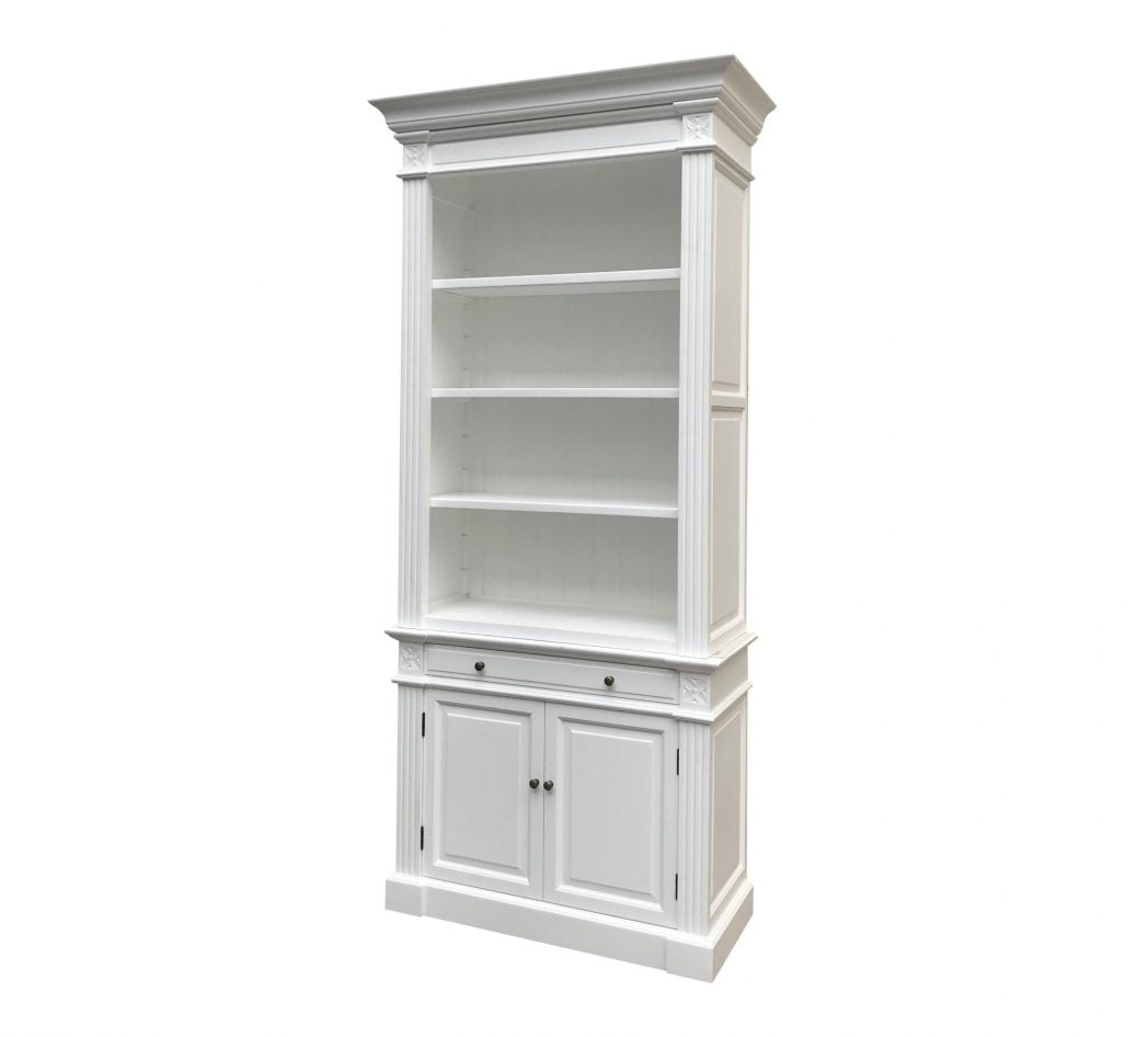 Bookcase One Bay - No Ladder - Various Finishes Available