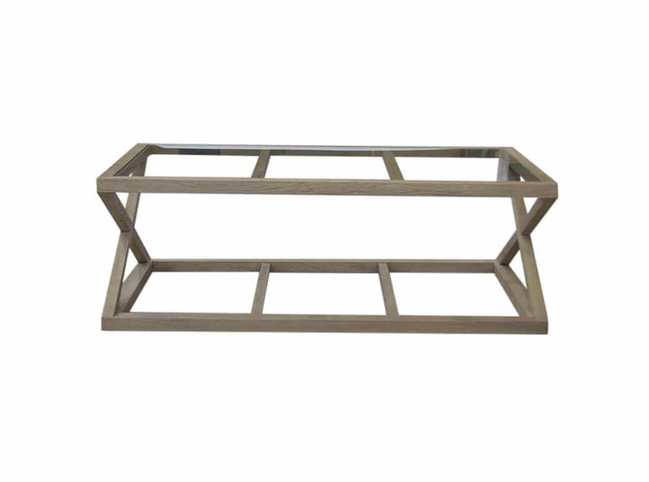 Cross Leg Coffee Table - Various finishes available