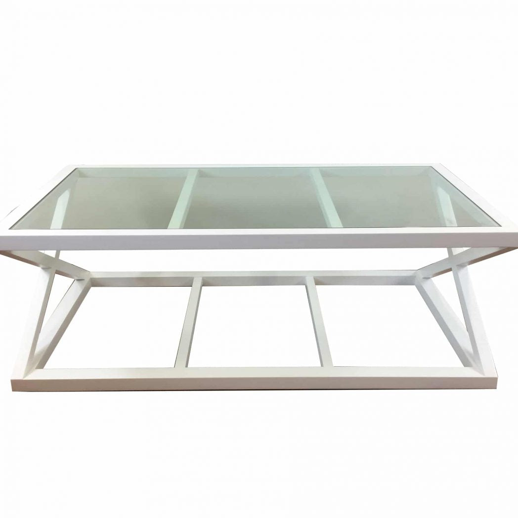 Cross Leg Coffee Table - Various finishes available