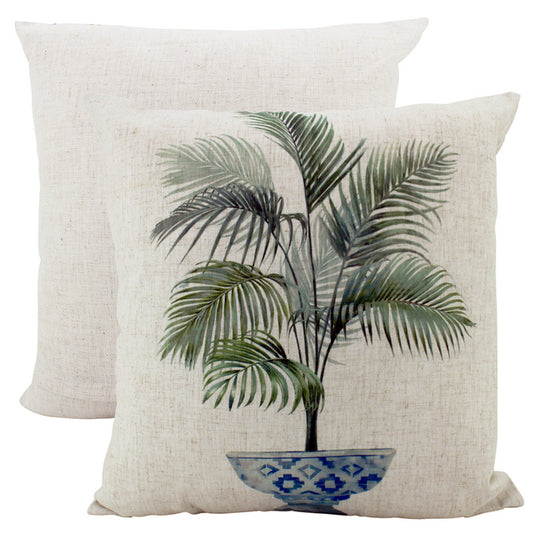 Hacienda Palm Cushion