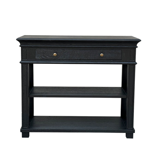 Heston Black Oak Console - Small