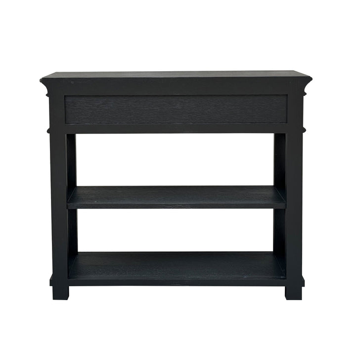Heston Black Oak Console - Small