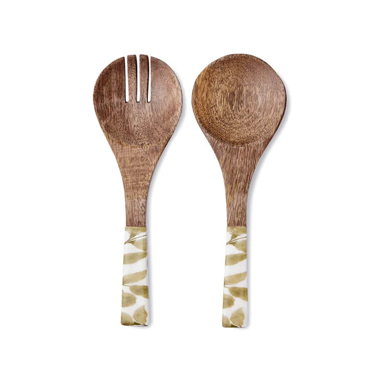 Florence Green Salad Servers