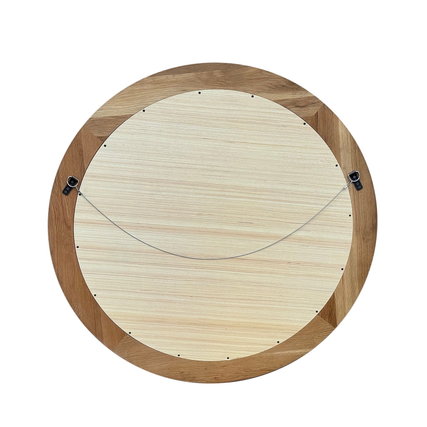 Target Mirror - Weathered Oak