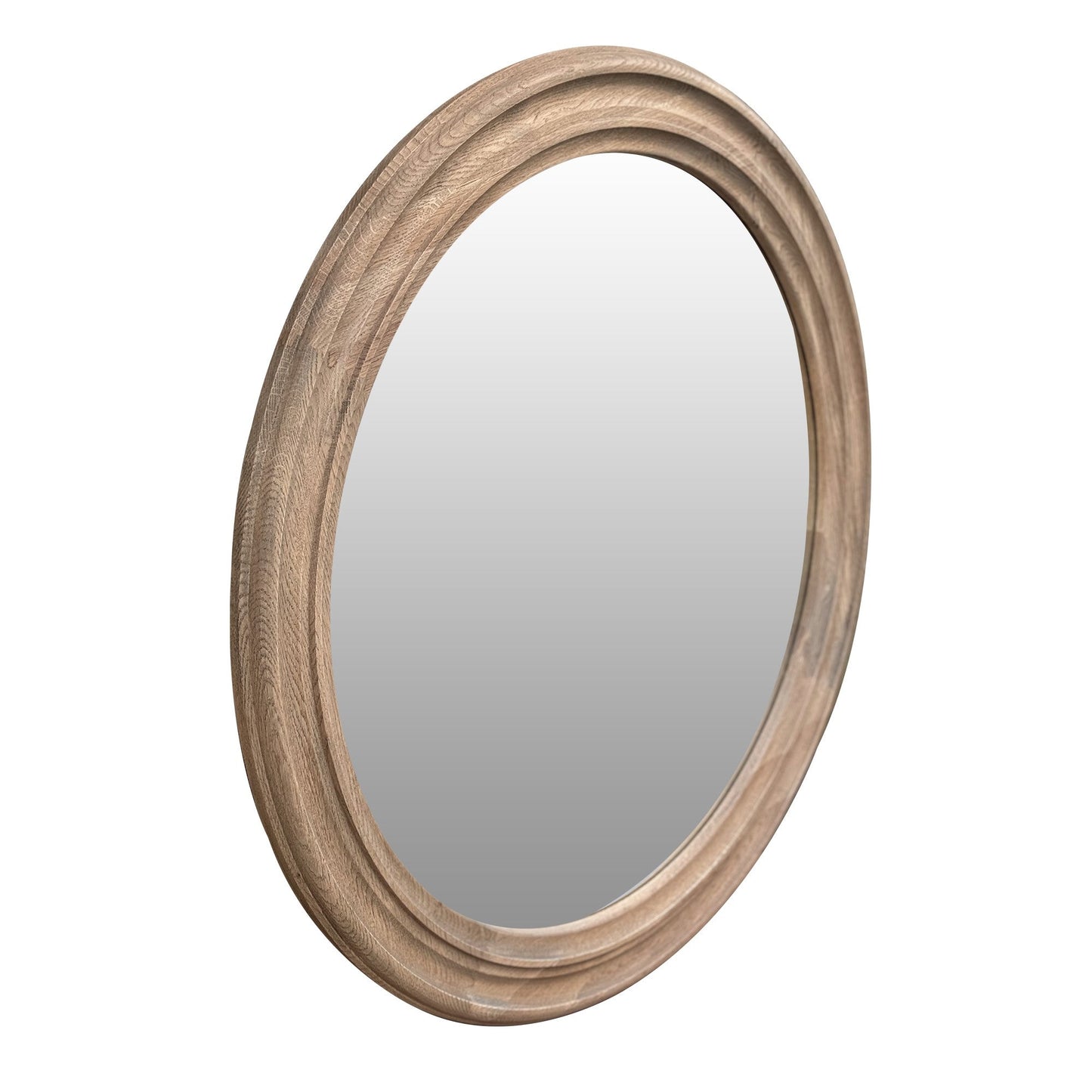 Target Mirror - Weathered Oak