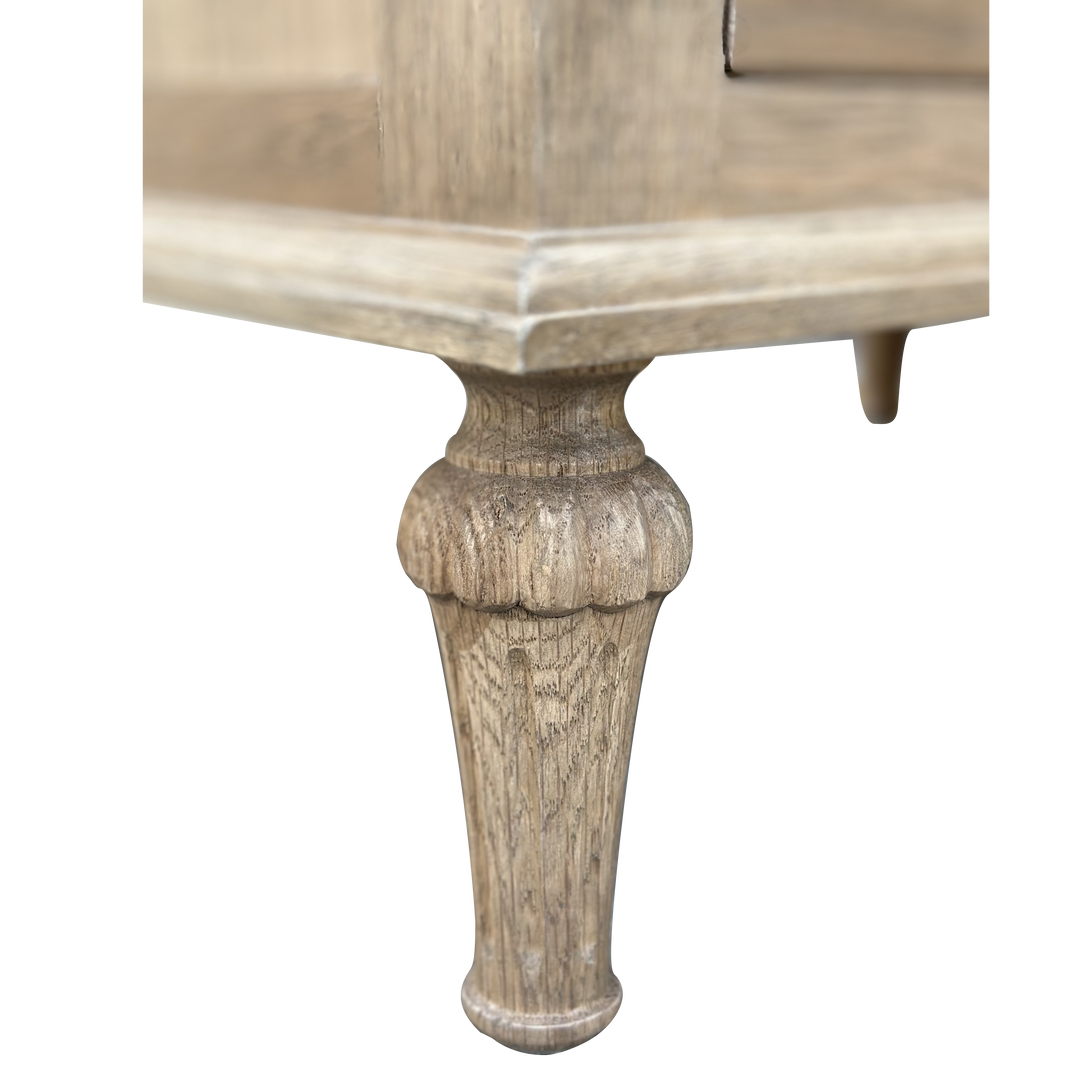Emmerson Side Table - Large Weathered Oak