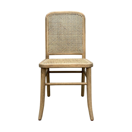 Bentwood Rattan Dining Chair