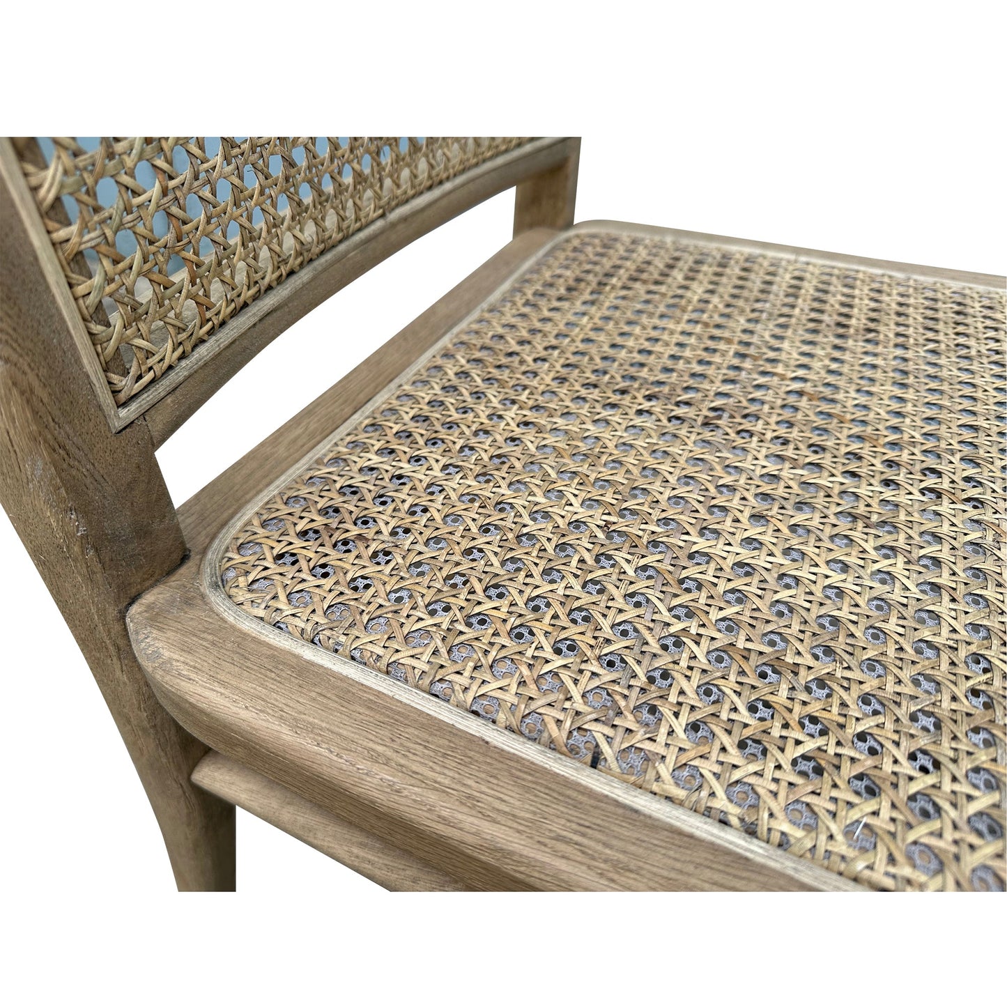 Bentwood Rattan Dining Chair