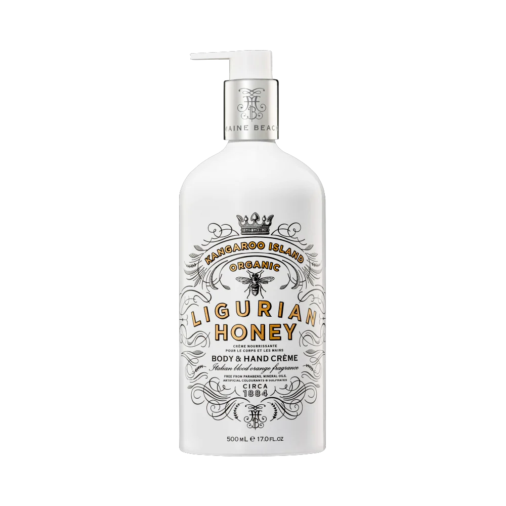 K.I. Ligurian Honey Body & Hand Crème 500ml