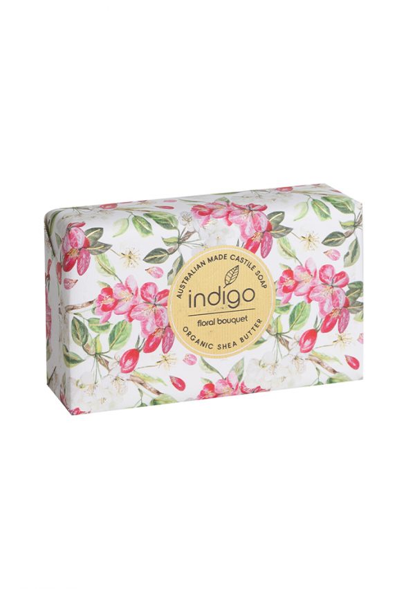 Organic Shea Butter Soap in Floral Bouquet