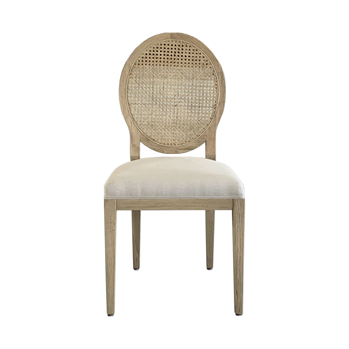 French Contemporary Round Dining Chair