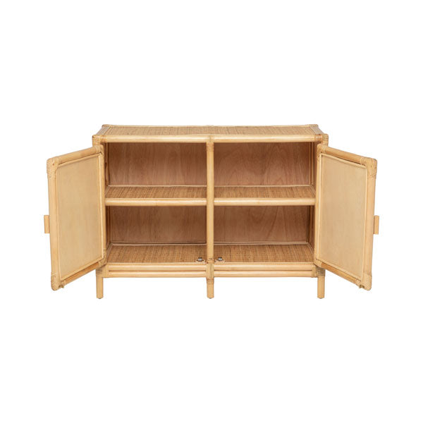 Rattan Console 2 Door
